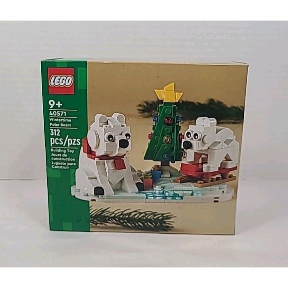 LEGO Seasonal: Wintertime Polar Bears (40571) - Picture 1 of 5